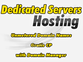 Low-priced dedicated servers hosting package